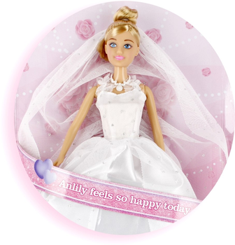 Лялька AnLily Wedding Dress 29 см (5904335889857)