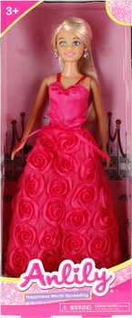 Lalka Anlily w czerwonej sukience 29 cm (5904335889987)