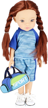 Лялька LS Pretty Girl з кісками 33 см (5904335893830)