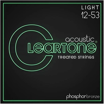 Струны для акустической гитары Cleartone 7412 Acoustic Phosphor Bronze Light (12-53)