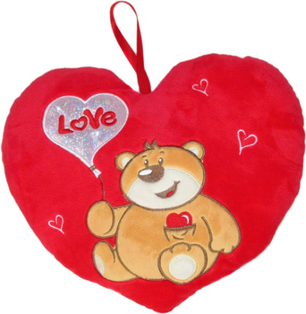 М'яка іграшка Sun-Day Серце з ведмедиком 80 см (5904073166272)