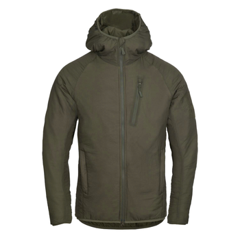 Куртка Helikon-Tex WOLFHOUND Hoodie® - Climashield® Apex 67g, Taiga green 3XL/Regular (KU-WLH-NL-09)