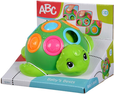 Zabawka edukacyjna Simba Toys ABC Slide'n Match Turtle (4006592080778)