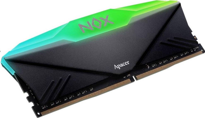 Модуль пам'яті Apacer DDR4 NOX RGB 16ГБ/3200МГц CL16 1.35В (AH4U16G32C28YNBAA-1)
