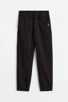 Джоггеры для мальчика черные H&M 158см (400097949)