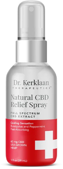 Спрей для тіла Dr. Kerklaan Therapeutics Natural CBD Relief Spray 29 мл (0850004807019)