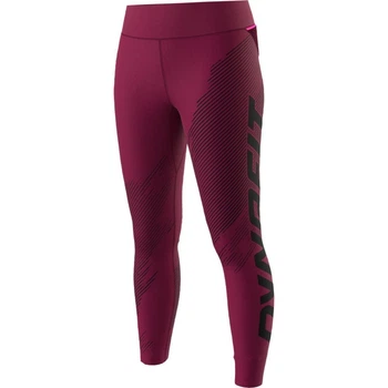 Брюки Dynafit Ultra Graphic Long Tights Woman S Бордовий