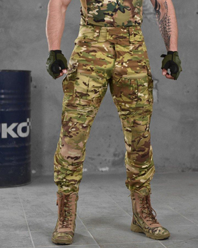 Тактические штурмовые штаны G3 с усиленными наколенниками XL мультикам (87357)