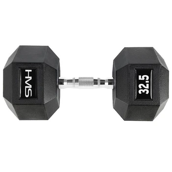 Гантель шестигранна HMS HEX PRO 32,5 кг