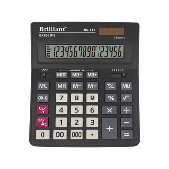 Калькулятор Brilliant BS-116 16 р настільний
