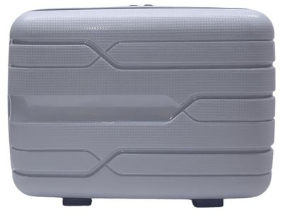 Б'юті-кейс Milano bag 0306/14 колір срібний розмір маленький S