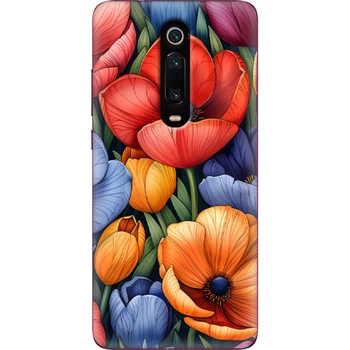 Силіконовий Чохол з Картинкою для Xiaomi Mi9T Pro Принт (Квіти) (037376-ysm012)