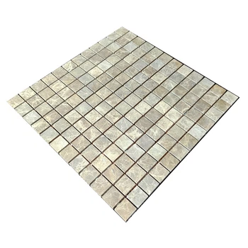 Мраморная мозаика Emperador Light D матовая МКР-2СН (23x23)