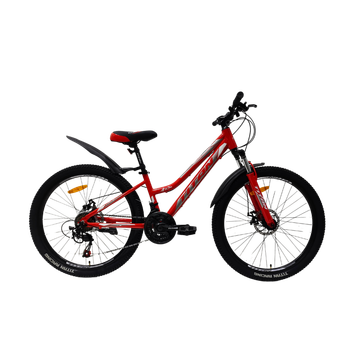 Велосипед Titan 26" Best mate 2024 Рама-13" red-grey-white