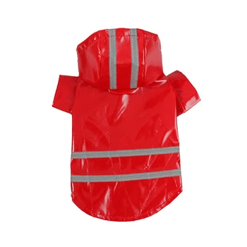 Дождевик для котов и кошек Pet Style "Rain" Красный XS