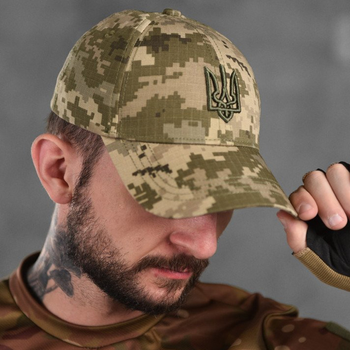 Бавовняна кепка Patriot з гербом піксель розмір універсальний