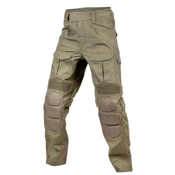 Чоловічі штани із наколінниками Sturm Mil-Tec Chimera Combat Pants олива розмір L