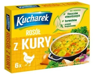 Бульонные кубики куриные Kucharek 6шт