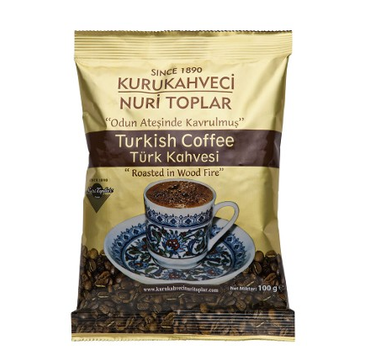 Турецкий кофе мелкомолотый Nuri Toplar 100 г