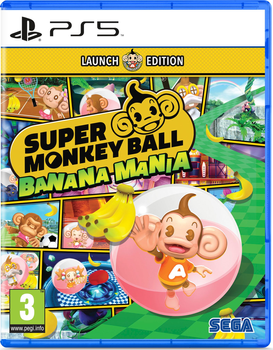 Гра PS5 Super Monkey Ball Banana Mania Launch Edition (Blu-Ray) (5055277044528)