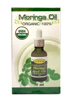 Натуральное антивозрастное масло моринги Moringa Seed Oil 30 мл