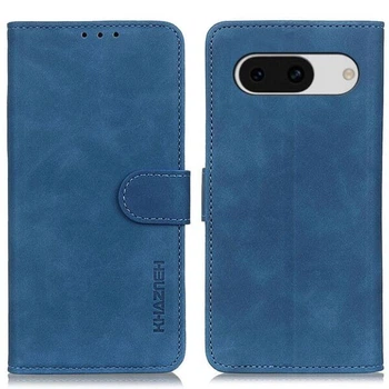 Чохол-книжка з застібкою KHAZNEH Retro Wallet для Google Pixel 8A - Blue
