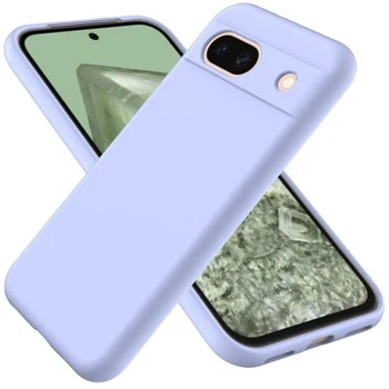 Силиконовый (TPU) чехол Deexe Silicone Case для Google Pixel 8A - Purple