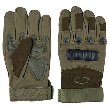 Тактичні рукавички довгі пальці Pro, розмір XL, олива