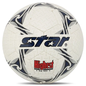 Мяч футбольный STAR HIGHEST SB405 №5 PU Белый-темно-синий