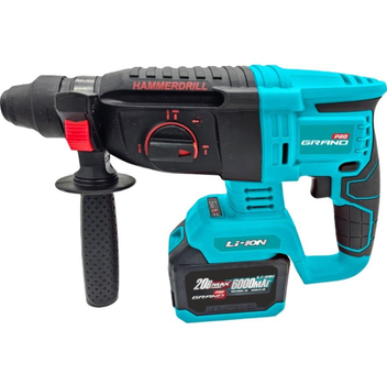 Аккумуляторный перфоратор Grand ПА-20/26 BL BRUSHLESS (2АКБ-6Аh, кейс)