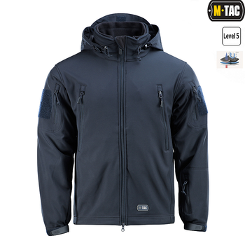 З підстібкою куртка Soft Shell Navy M-Tac M Dark Blue