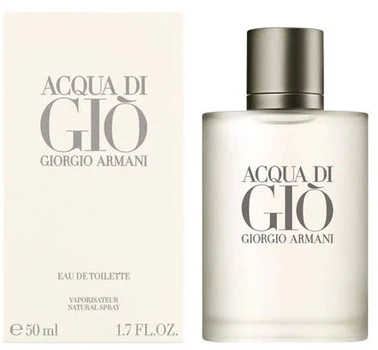 Туалетная вода для мужчин Giorgio Armani Acqua Di Gio 50 мл (3360372058861)