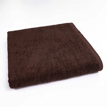 Полотенце махровое для душа GM Textile 70х140см 400г/м2 (Коричневый)
