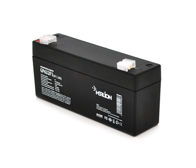 Акумуляторна батарея MERLION AGM GP632F1 6 V 3,2Ah ( 67 x 35 x 115 (120 ) ) Q20