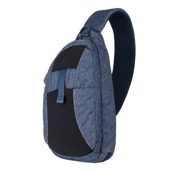 Рюкзак тактичний Helikon-Tex Однолямковий 6,5л BACKPACK BLUE MELANGE (PL-ESB-NP-M2-6-5)