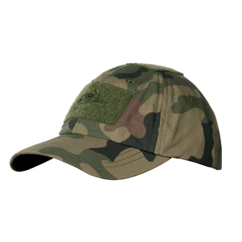 Бейсболка тактична Helikon-tex® BBC Vent Cap Rip-Stop PL Woodland (CZ-BBC-PR-04)