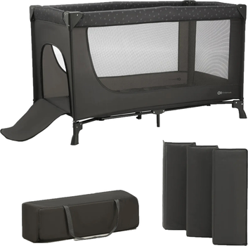 Кровать-манеж Kinderkraft Joy Light Grey (KLJOYLIGRY00000)(5902533925193)
