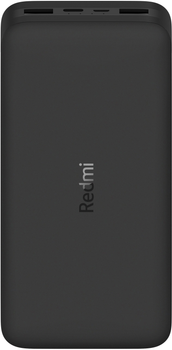 Powerbank Xiaomi Redmi PowerBank 20000 mAh Fast Charge 18W PB200LZM Black (VXN4304GL) (26922/11852011) - Outlet