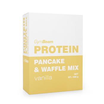 GymBeam Pancake & Waffle Mix 500 г ваніль