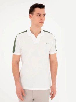Поло длинное мужское Pierre Cardin G021SZ011-000-1977257(haki) XL Хаки (8683857543177)