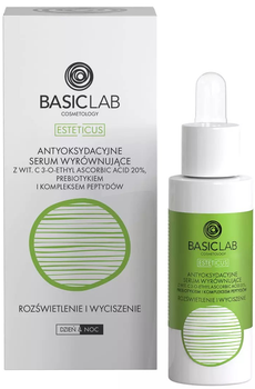 Serum do twarzy BasicLab Antioxidant Regenerating Serum Brightening and Calming 20% Vitamin C 30 ml (5907637951710)