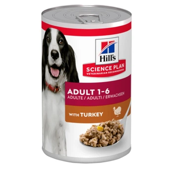 Вологий корм Hill's Adult Turkey для собак усіх порід з індичкою 370 г (арт 607097)