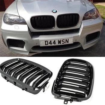 Двойная решетка радиатора (ноздри) bmw бмв х5 е70 х6 е71 (2007-2014)