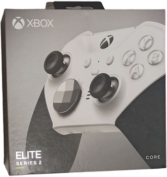 Геймпад бездротовий Microsoft Xbox Elite Wireless Controller Series 2 Core White (4IK-00002) (02MI0121915232) - Уцінка