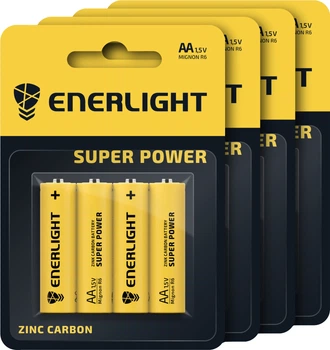 Батарейка Enerlight Super Power AA BLI 16 шт (80060104V)
