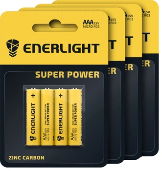 Батарейка Enerlight Super Power AAA BLI 16 шт (80030104V)