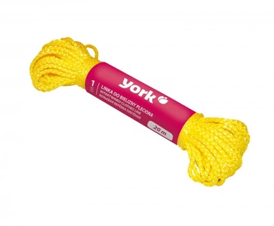 Шнур для білизни, плетений, 20 м, TM YORK