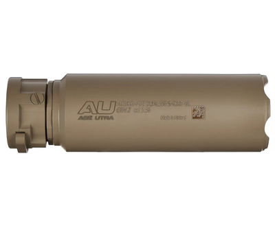 Саундмодератор Ase Utra DUAL556-S-BL GEN2 Short FDE (без пламягасителя)