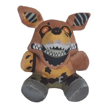 Игрушка мягкая Аниматроник твистед Фокси Пять Ночей с Фредди FNAF ФНАФ 18 см