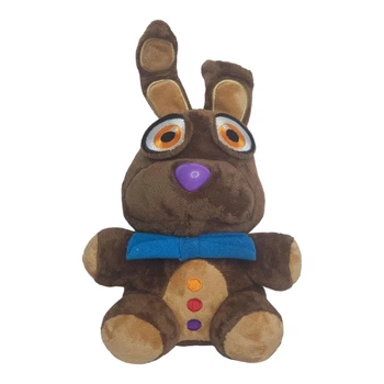 Игрушка мягкая Аниматроник Бонни Пять Ночей с Фредди FNAF ФНАФ 18 см коричневый